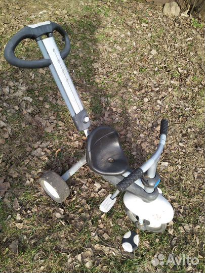 Детский велосипед с родительской ручкой