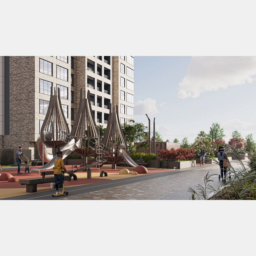 1-к. квартира, 42 м², 7/18 эт.