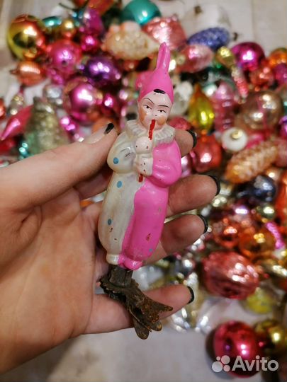 Елочные игрушки СССР советские