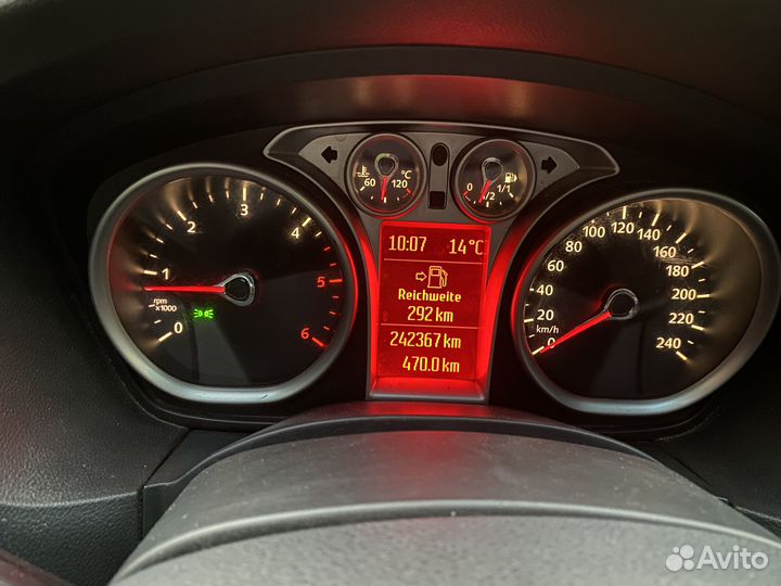 Ford Focus 1.6 МТ, 2008, 242 367 км