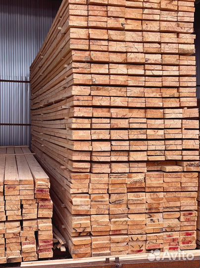 Доска обрезная 50х150х6000мм