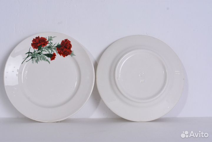 Тарелка винтажная зик, СССР, десертная, диам.17 см