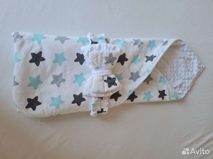 Детское одеяло на выписку/в коляску