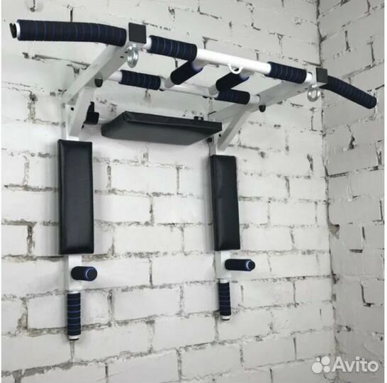 Турник, брусья, пресс 3в1 (усиленный до 300кг)