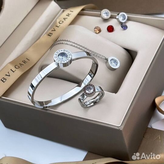 Bvlgari Браслет, Кольцо, Серьги, Подвеска