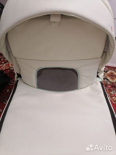 Коляска 2 в 1 Camarelo Tisso фисташковый