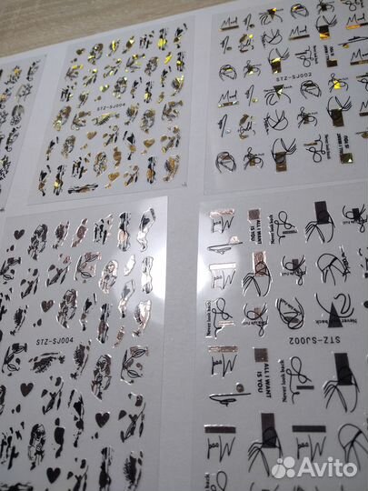 Наклейки,слайдеры для ногтей