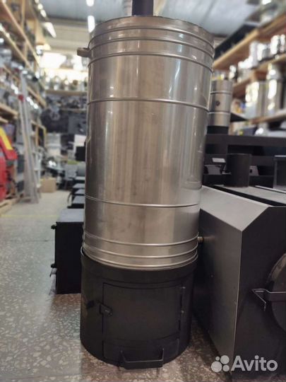 Нагреватель для бассейна на дровах