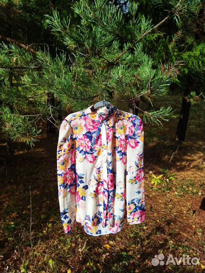 Рубашка в цветы
