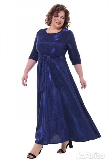 Платье блестящее 