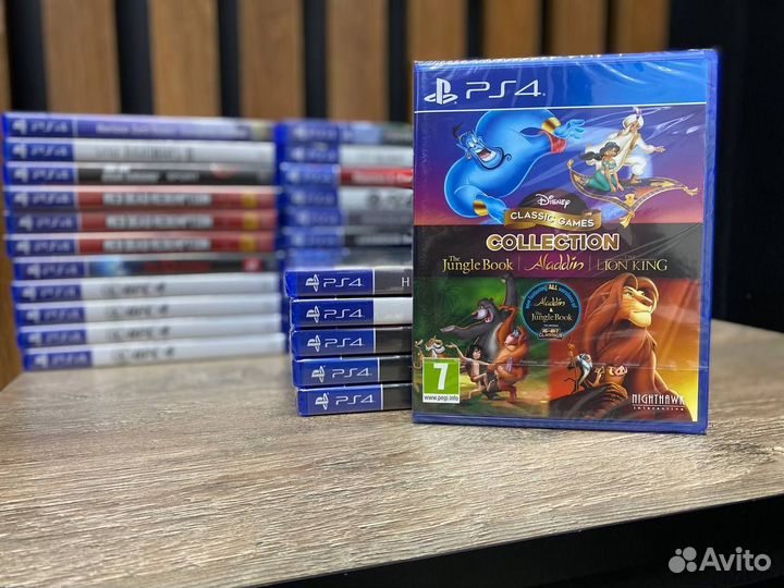 Игра на ps 4 Disney Classic Games: Aladdin and The