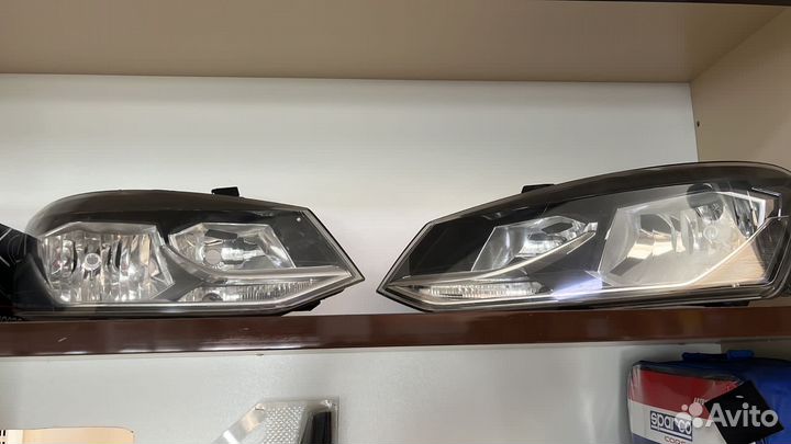 Фары на volkswagen polo рестайлинг