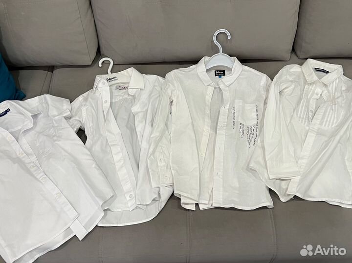 Рубашки на мальчика 122