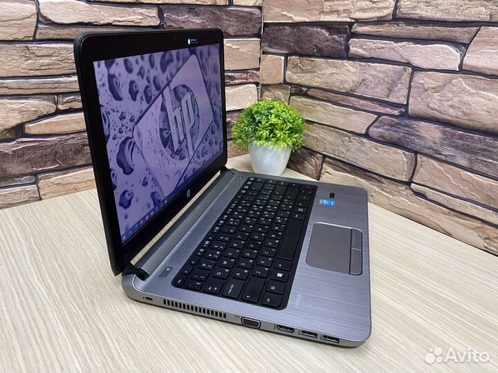 Стильный ноутбук HP i5/8gb