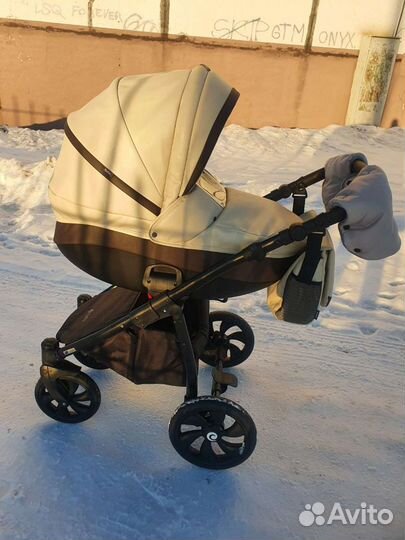 Коляска 2 в 1 Tutis nanni экокожа