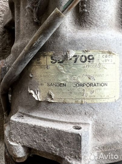 Volkswagen Passat b3 компрессор кондиционера