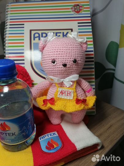 Вязаный мишка