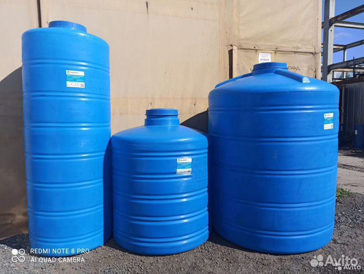 Емкость пластиковая от 100 до 50 000 литров