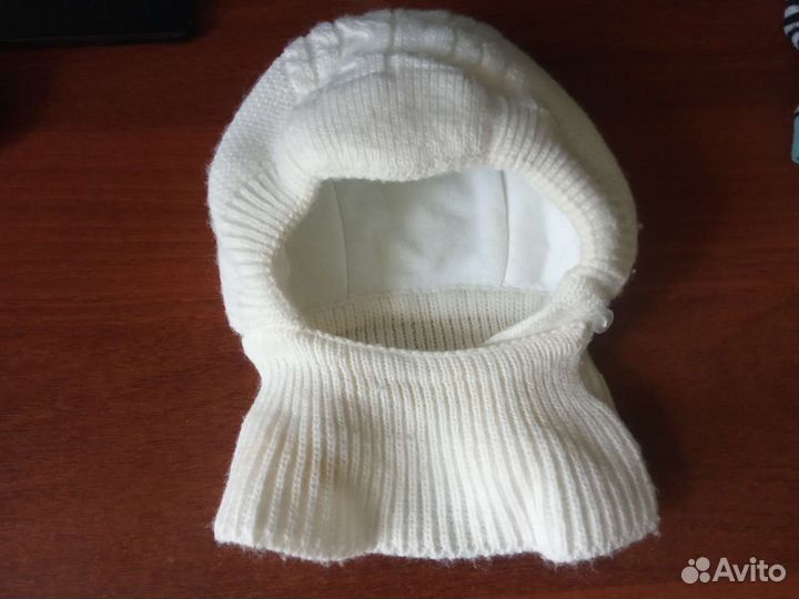 Шапка шлем для новорожденных