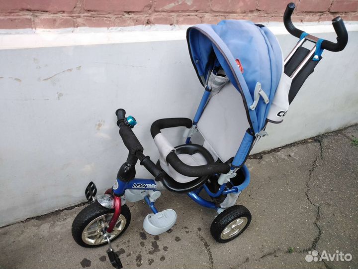 Велосипед с родительской ручкой