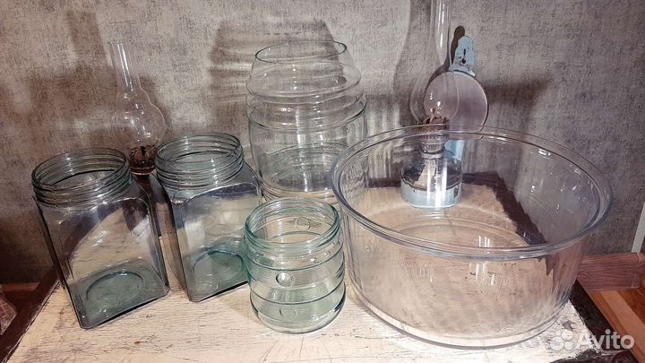 Старинные банки для интерьера ранние советы, СССР