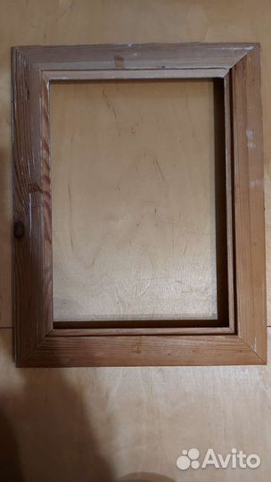 Багет старинный рама деревянная под реставрацию