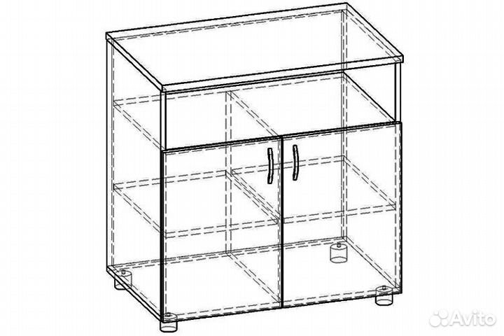Тумба под оргтехнику 