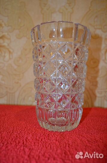 Ваза хрустальная 17*7*12 см