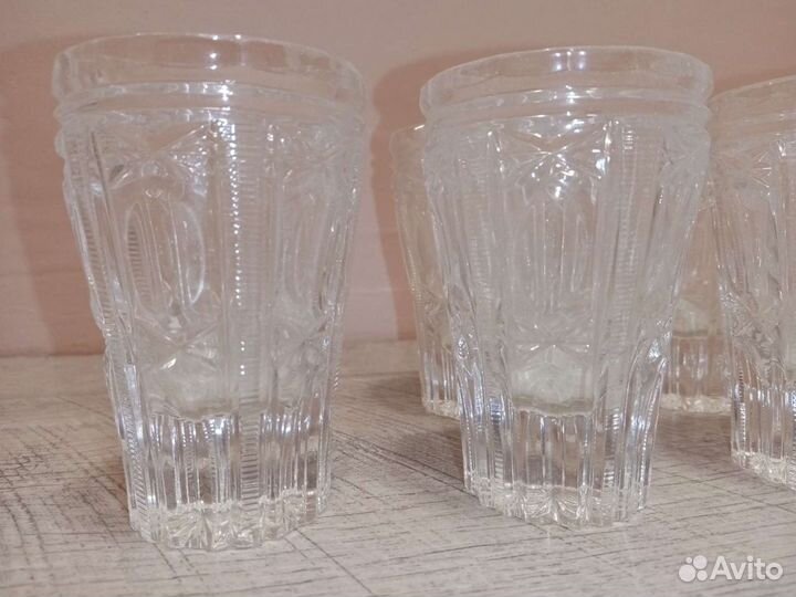 Стакан поющий хрусталь СССР