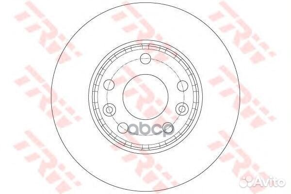 Диск тормозной передний renault duster (+ESP)