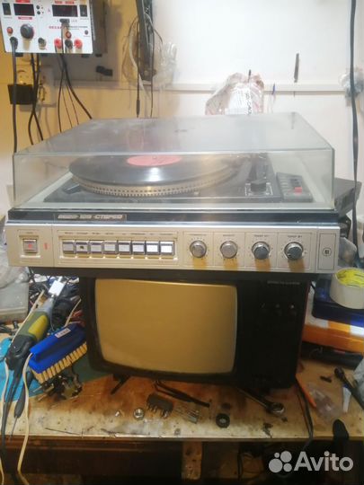 Проигрыватель винила вега 109