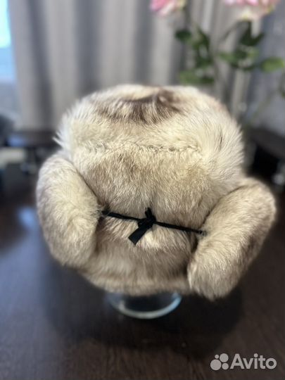 Шапка ушанка из песца винтаж СССР