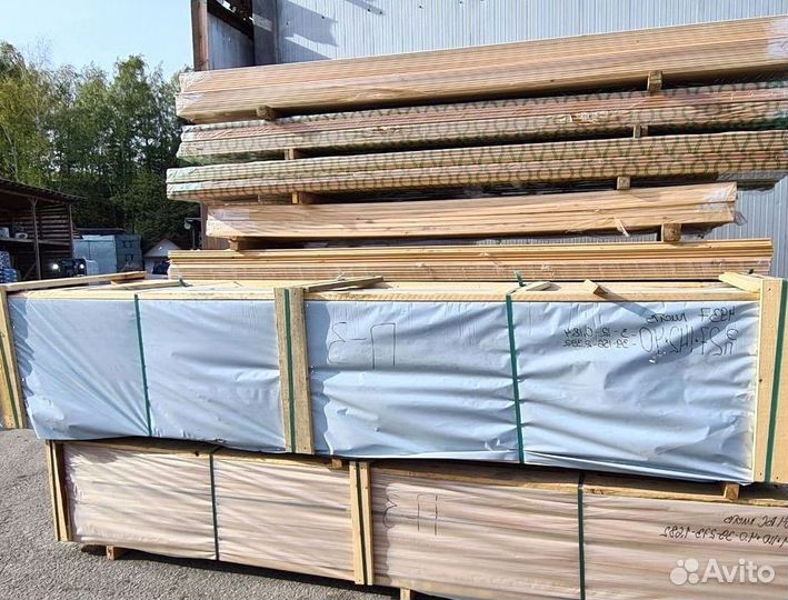 Фасадная доска прямая Экстра 20x140x4.0