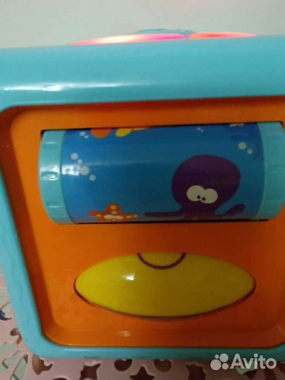 Детская развивающая игрушка музыкальный кубик (+со