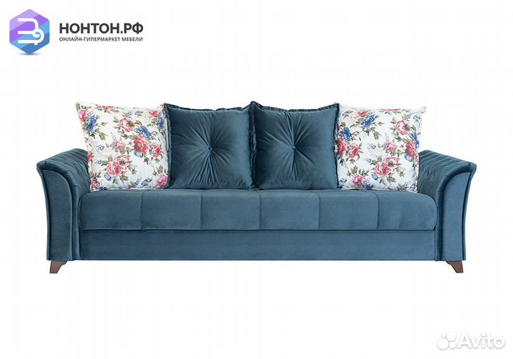 Диван книжка Ирис синий