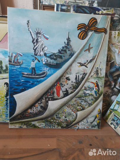 Картина маслом на холсте