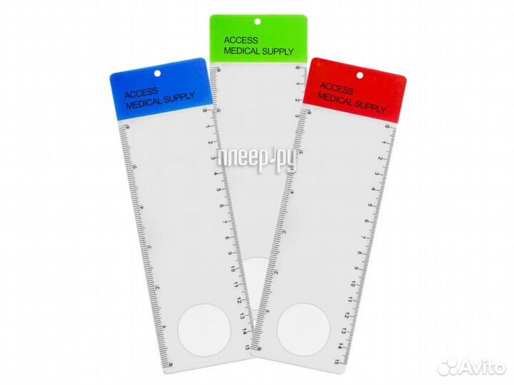 Лупа карманная Kromatech 3x/6x линза Френеля б