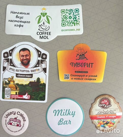 Печать этикеток / самоклеящиеся наклейки