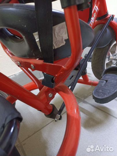 Трёхколёсный велосипед коляска