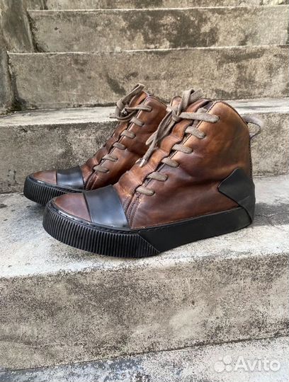 Кеды Boris Bidjan Saberi BBS Кожаные