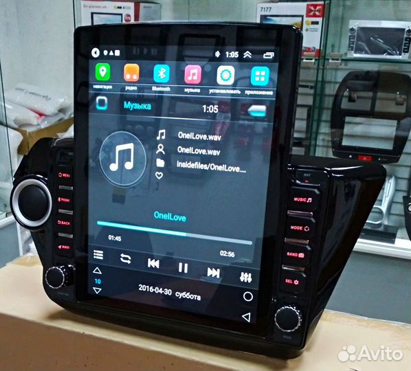 Kia Rio 3 магнитола Tesla Android новая гарантия