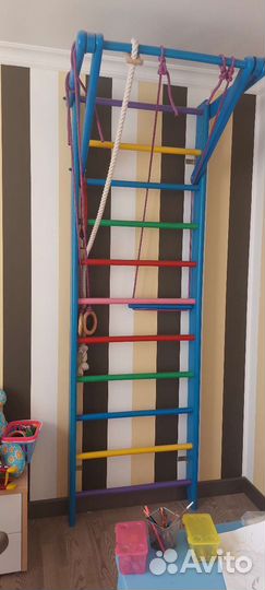 Шведская стенка деревянная бу