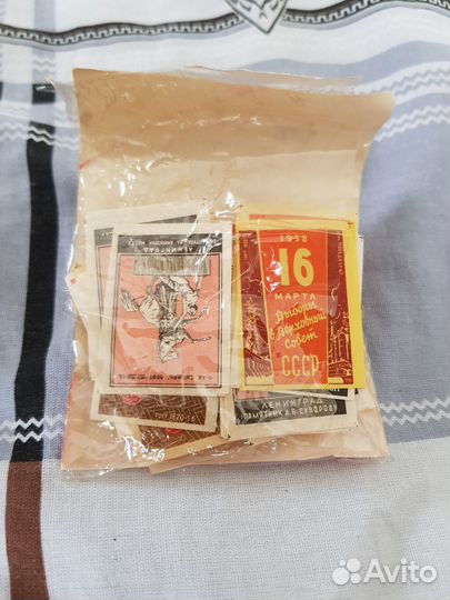 Этикетки спичечные