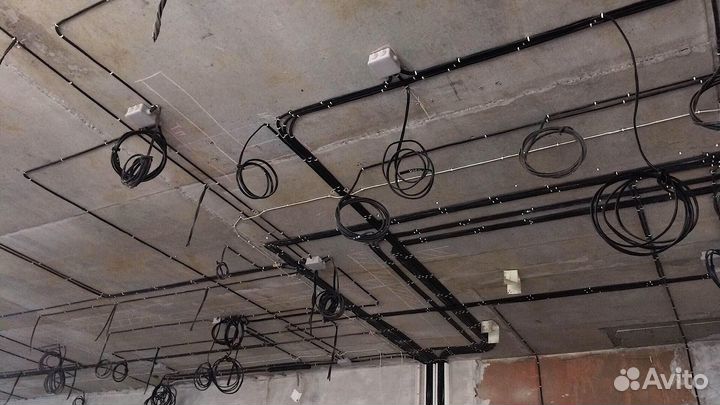 Электромонтаж в квартирах и домах, коттеджах