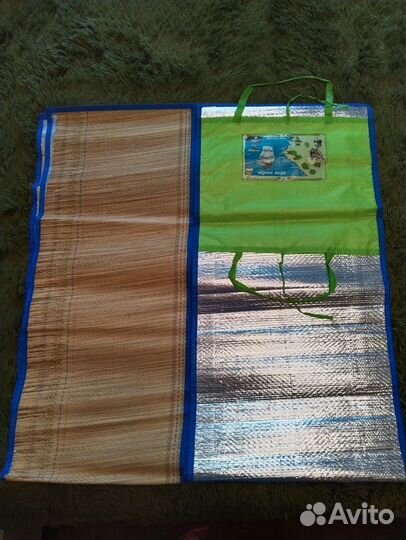 Пляжная сумка коврик