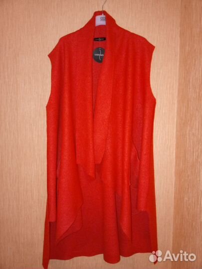 Дизайнерский жилет шерстяной, 56-62