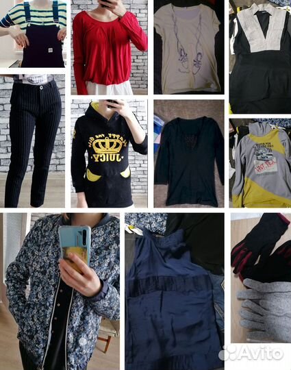 Пакет женской одежды 44 46 хорошее состояние