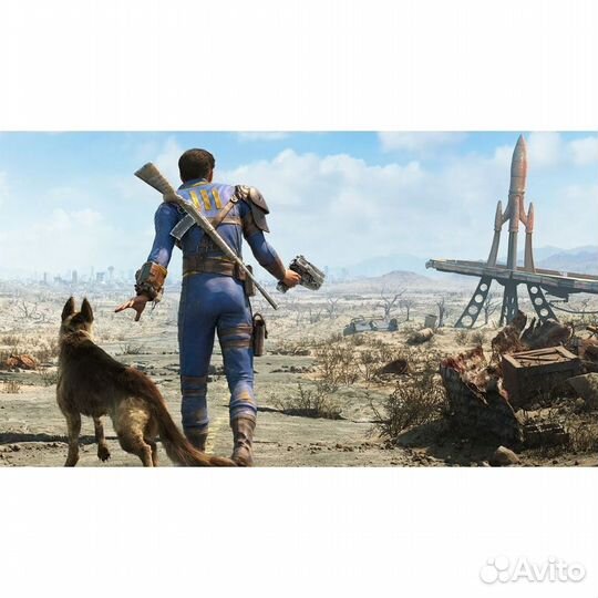 Fallout 4, б/у, только диск без гарантии (xboxone)