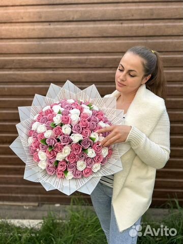 Букет из 101, 51, 31, 19 роз, цветы с доставкой