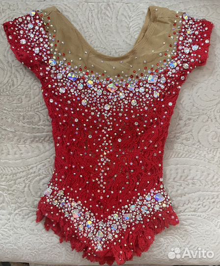 Купальник гимнастический для выступлений 116-122